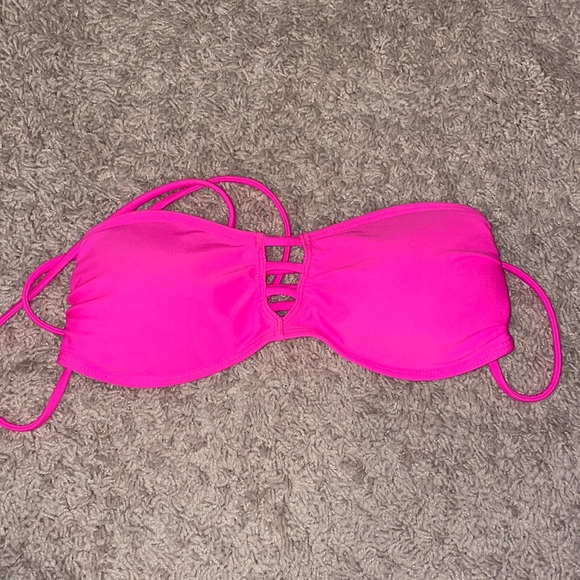 Hollister Other - NWT Hollister Pink Swim Bandeau XS